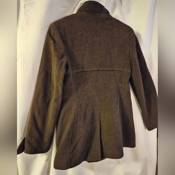 Mallia wool and angora peacoat - Picture 3 of 8